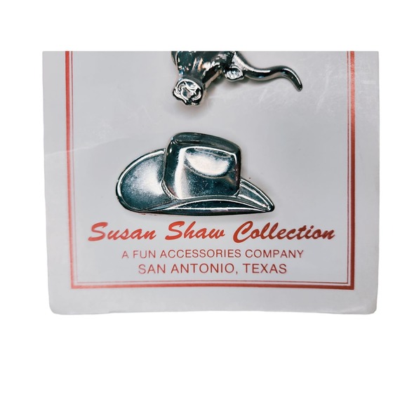 NEW Vintage 90s Western Shirt Button Covers Texas Rodeo Cowgirl Country Music - Picture 3 of 7